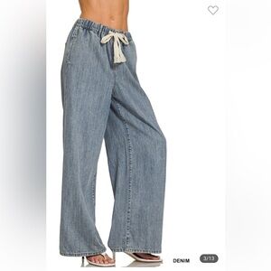 Zenana Outfitters Blue Wide-Leg Pants